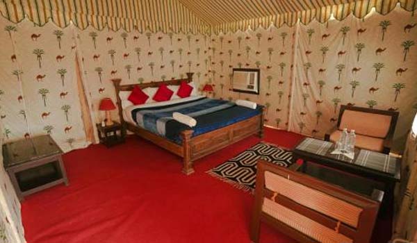 Deluxe AC cottage desert camp